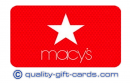 $100 Macys Gift Card $95