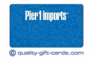 $100 Pier 1 Imports Gift Card $95