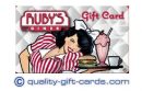 $25 Rubys Diner Gift Card $22.25